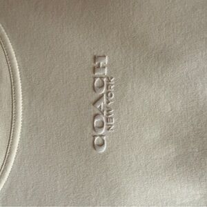 Coach Off-White Logo Sweatshirt